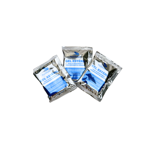Caja de sobres de gel estéril